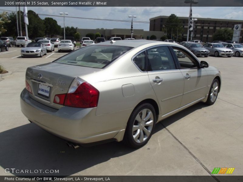Serengeti Sand Metallic / Wheat 2006 Infiniti M 35 Sedan
