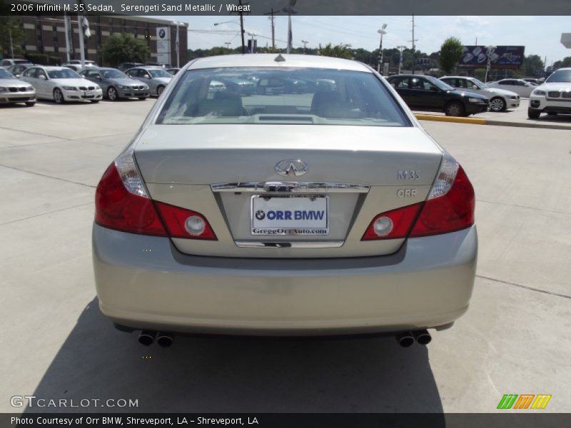 Serengeti Sand Metallic / Wheat 2006 Infiniti M 35 Sedan