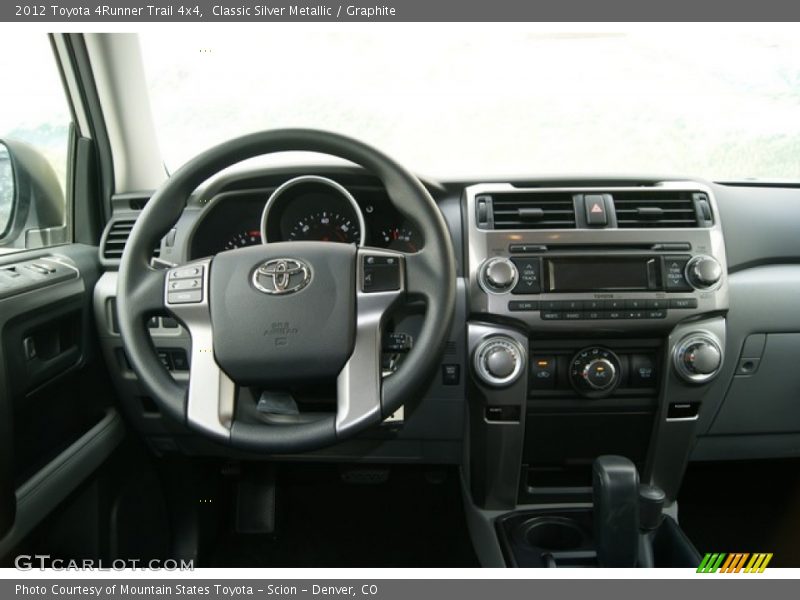 Classic Silver Metallic / Graphite 2012 Toyota 4Runner Trail 4x4