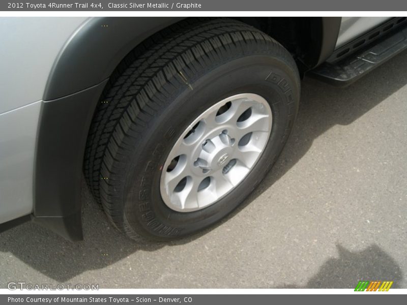 Classic Silver Metallic / Graphite 2012 Toyota 4Runner Trail 4x4