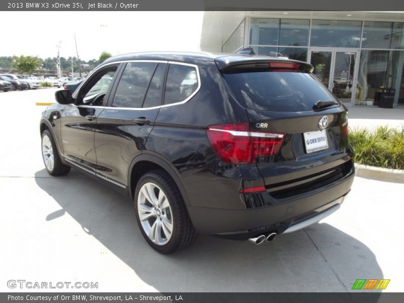 Jet Black / Oyster 2013 BMW X3 xDrive 35i
