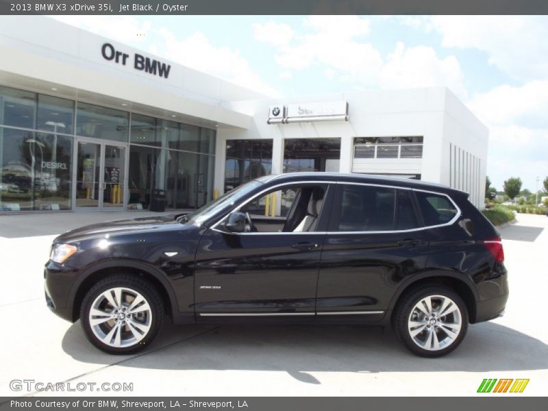 Jet Black / Oyster 2013 BMW X3 xDrive 35i