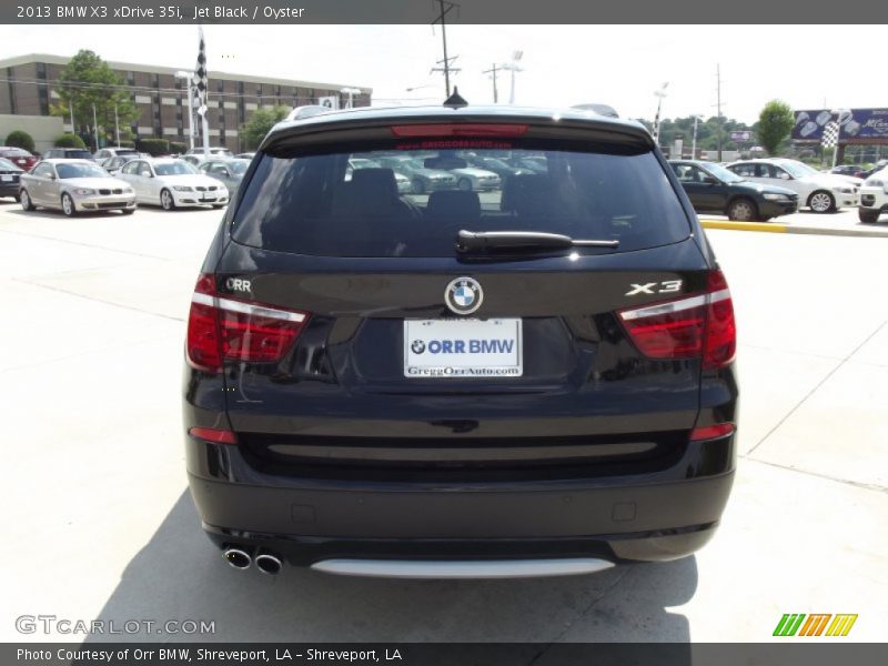 Jet Black / Oyster 2013 BMW X3 xDrive 35i
