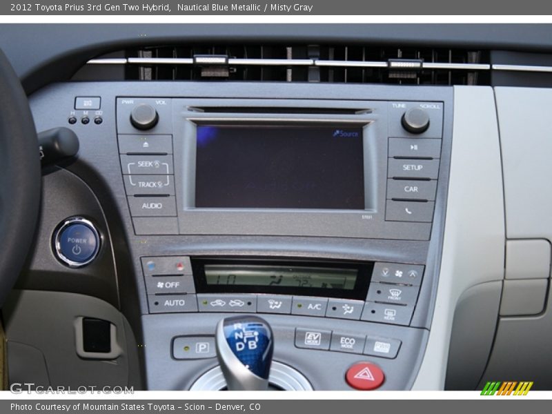 Navigation of 2012 Prius 3rd Gen Two Hybrid