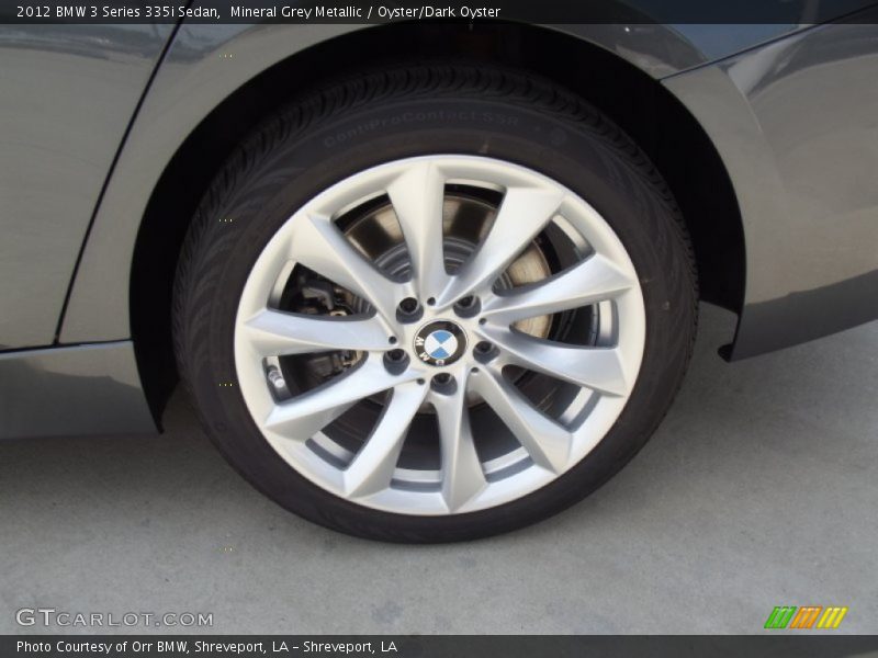  2012 3 Series 335i Sedan Wheel