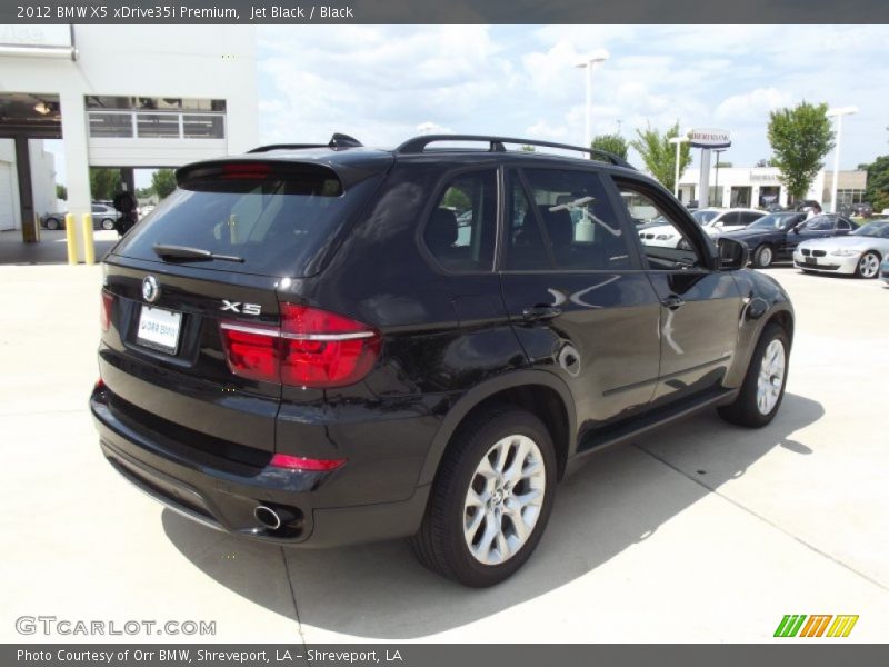 Jet Black / Black 2012 BMW X5 xDrive35i Premium