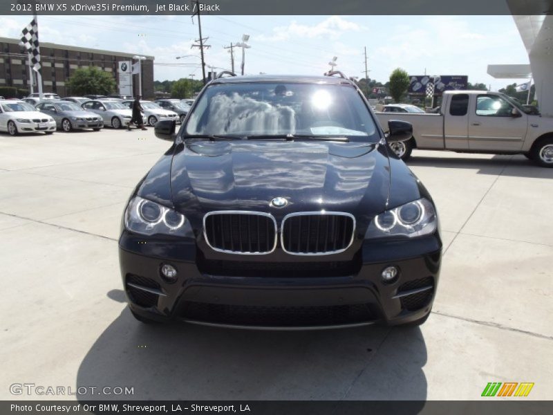 Jet Black / Black 2012 BMW X5 xDrive35i Premium