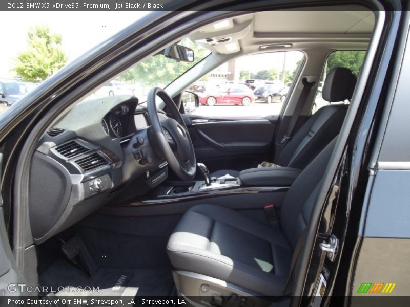 Jet Black / Black 2012 BMW X5 xDrive35i Premium