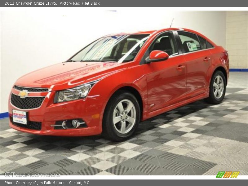 Victory Red / Jet Black 2012 Chevrolet Cruze LT/RS