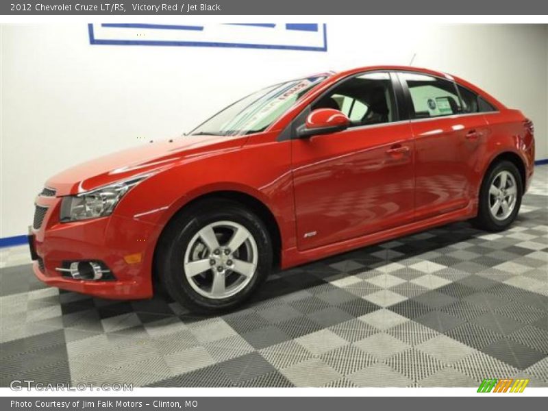 Victory Red / Jet Black 2012 Chevrolet Cruze LT/RS