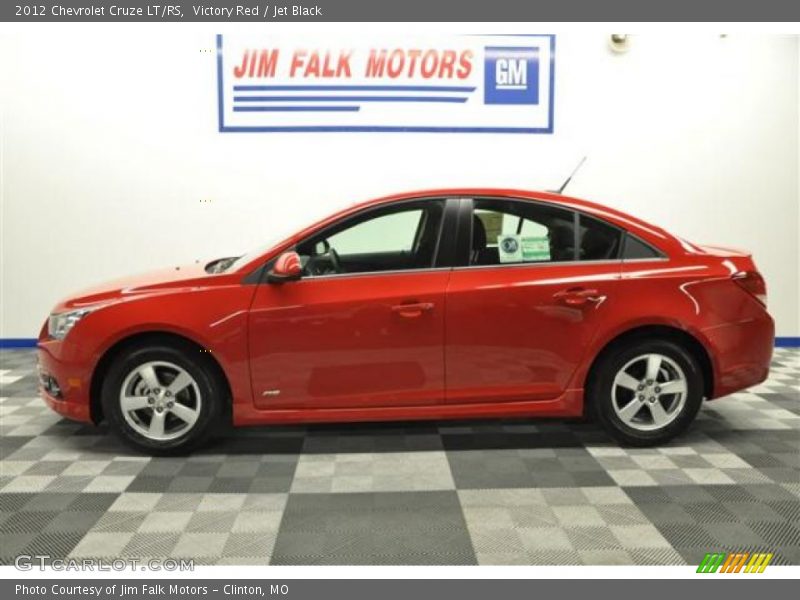 Victory Red / Jet Black 2012 Chevrolet Cruze LT/RS