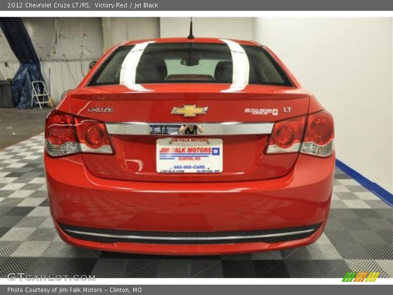 Victory Red / Jet Black 2012 Chevrolet Cruze LT/RS