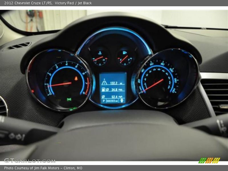 Victory Red / Jet Black 2012 Chevrolet Cruze LT/RS