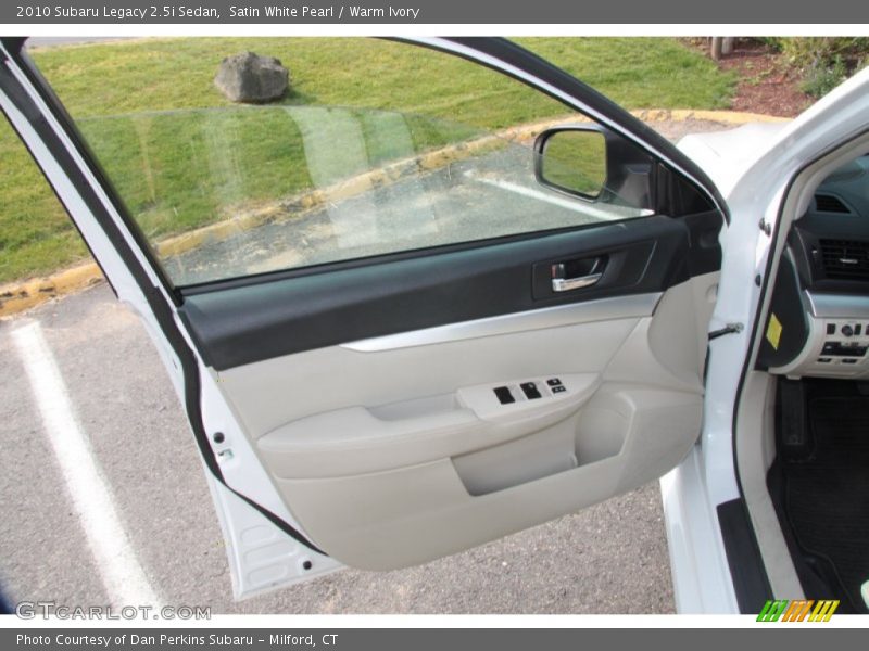 Door Panel of 2010 Legacy 2.5i Sedan