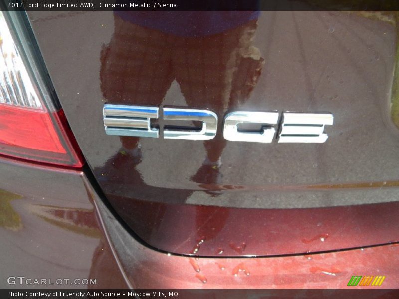 Cinnamon Metallic / Sienna 2012 Ford Edge Limited AWD