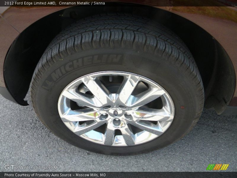 Cinnamon Metallic / Sienna 2012 Ford Edge Limited AWD