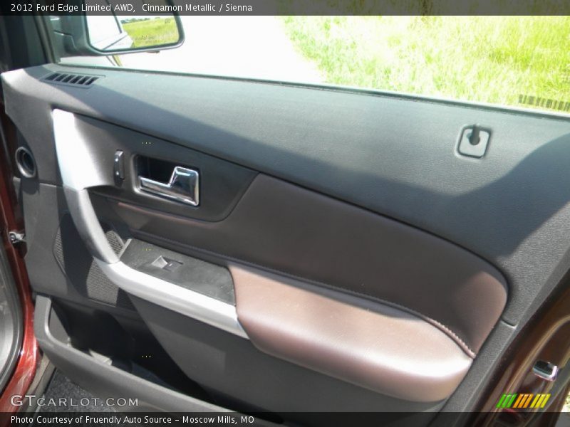 Cinnamon Metallic / Sienna 2012 Ford Edge Limited AWD