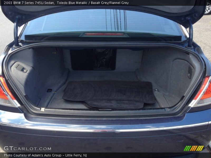 2003 7 Series 745Li Sedan Trunk