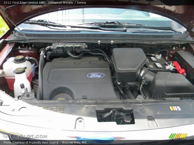 Cinnamon Metallic / Sienna 2012 Ford Edge Limited AWD