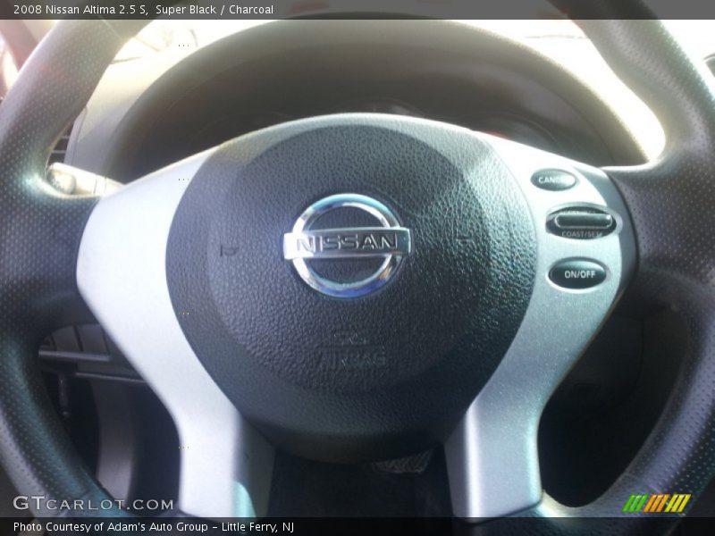 Super Black / Charcoal 2008 Nissan Altima 2.5 S