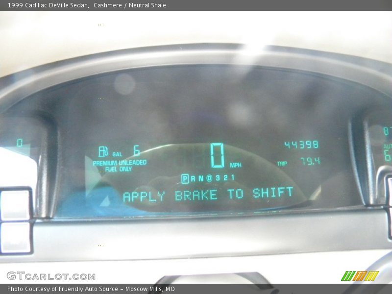 Cashmere / Neutral Shale 1999 Cadillac DeVille Sedan