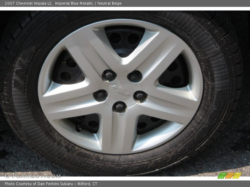 Imperial Blue Metallic / Neutral Beige 2007 Chevrolet Impala LS
