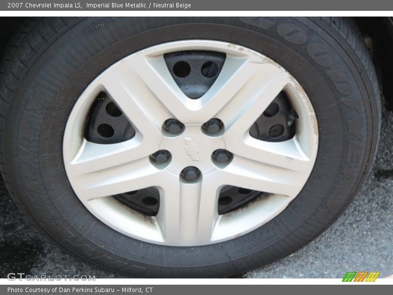 Imperial Blue Metallic / Neutral Beige 2007 Chevrolet Impala LS