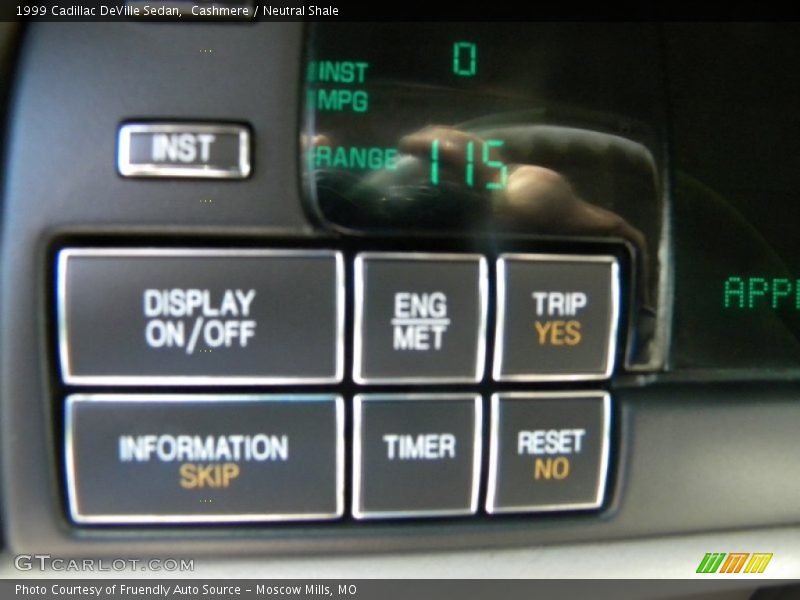 Cashmere / Neutral Shale 1999 Cadillac DeVille Sedan