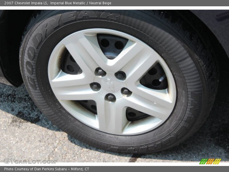 Imperial Blue Metallic / Neutral Beige 2007 Chevrolet Impala LS