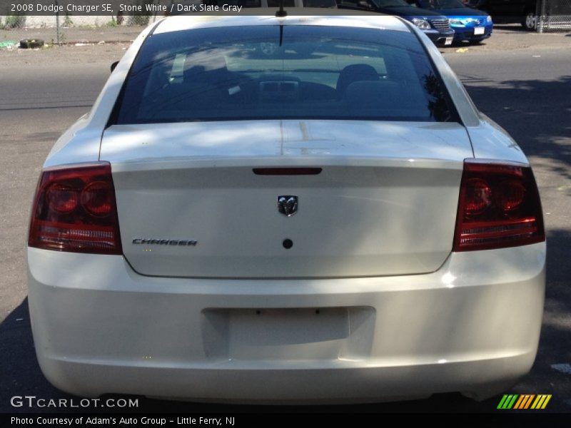 Stone White / Dark Slate Gray 2008 Dodge Charger SE