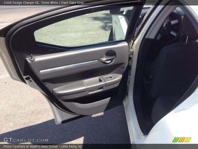 Stone White / Dark Slate Gray 2008 Dodge Charger SE