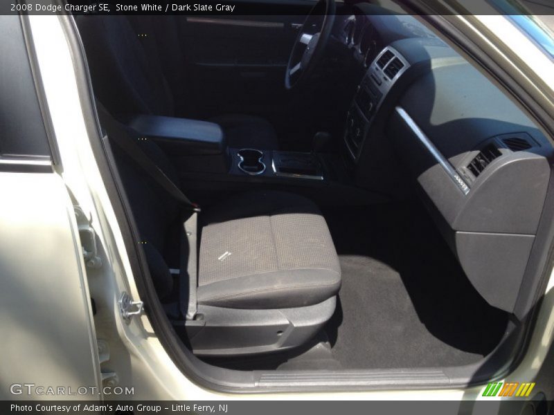 Stone White / Dark Slate Gray 2008 Dodge Charger SE