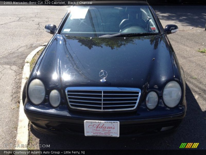 Black / Charcoal 2003 Mercedes-Benz CLK 320 Cabriolet