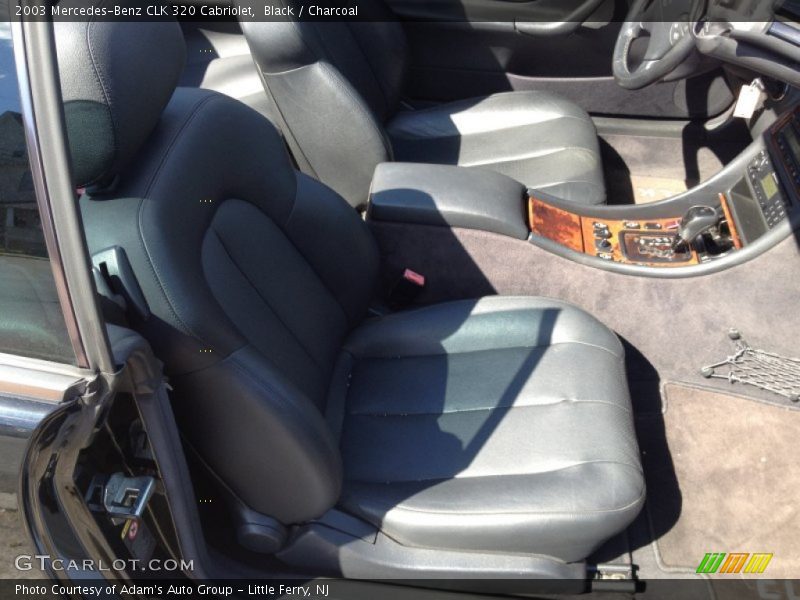 Black / Charcoal 2003 Mercedes-Benz CLK 320 Cabriolet