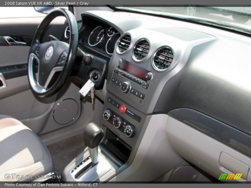 Silver Pearl / Gray 2008 Saturn VUE XR AWD