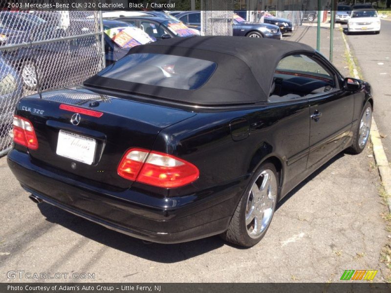 Black / Charcoal 2003 Mercedes-Benz CLK 320 Cabriolet