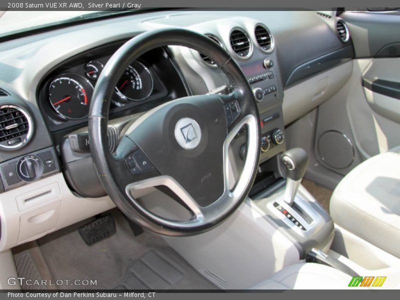 Silver Pearl / Gray 2008 Saturn VUE XR AWD