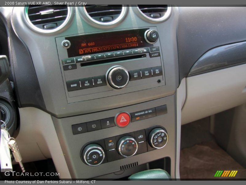 Silver Pearl / Gray 2008 Saturn VUE XR AWD