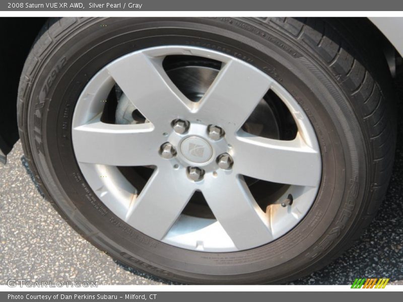 Silver Pearl / Gray 2008 Saturn VUE XR AWD