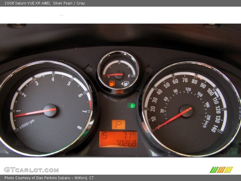 Silver Pearl / Gray 2008 Saturn VUE XR AWD