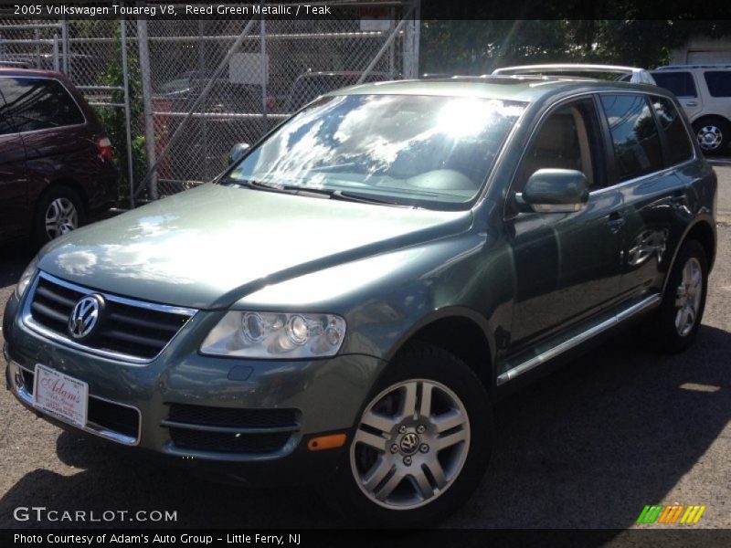 Reed Green Metallic / Teak 2005 Volkswagen Touareg V8