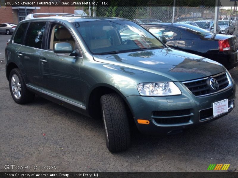 Reed Green Metallic / Teak 2005 Volkswagen Touareg V8