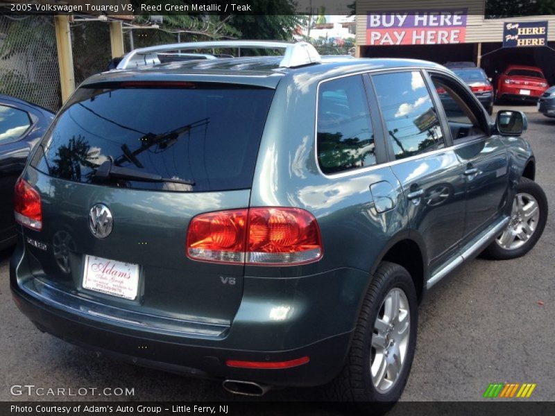 Reed Green Metallic / Teak 2005 Volkswagen Touareg V8