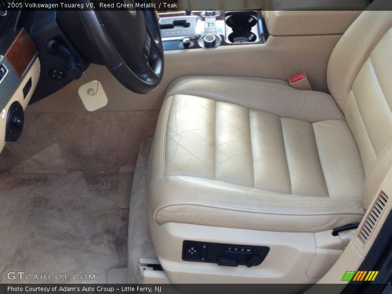 Reed Green Metallic / Teak 2005 Volkswagen Touareg V8