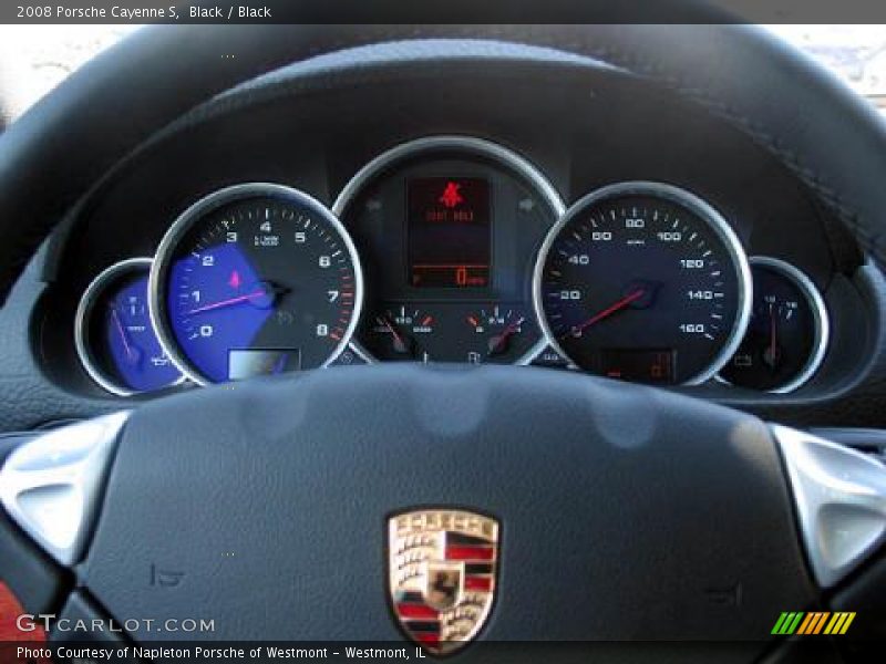 Black / Black 2008 Porsche Cayenne S