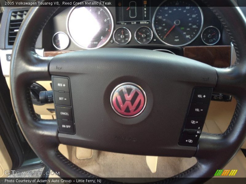 Reed Green Metallic / Teak 2005 Volkswagen Touareg V8