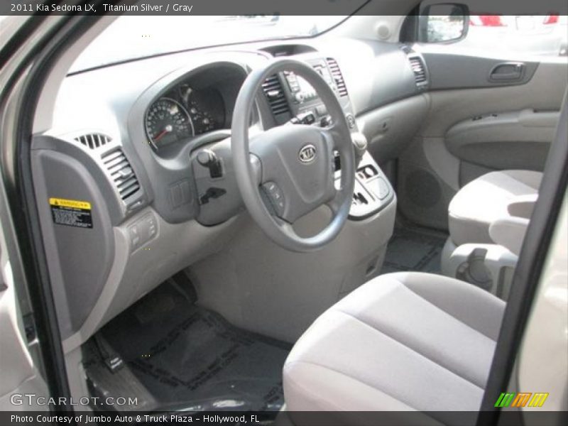 Titanium Silver / Gray 2011 Kia Sedona LX