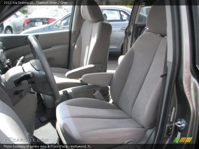 Titanium Silver / Gray 2011 Kia Sedona LX