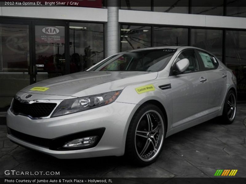 Bright Silver / Gray 2012 Kia Optima EX