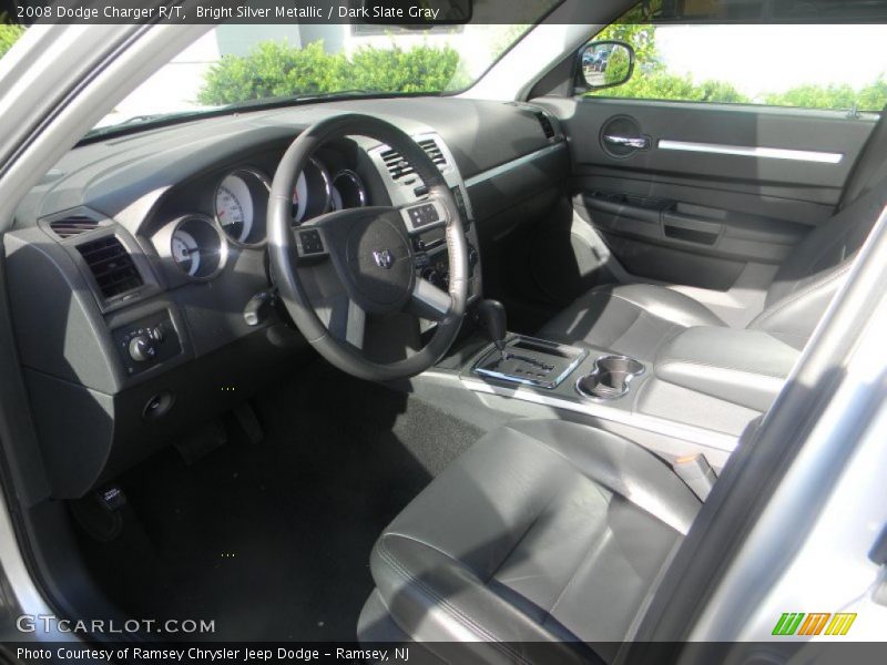 Bright Silver Metallic / Dark Slate Gray 2008 Dodge Charger R/T